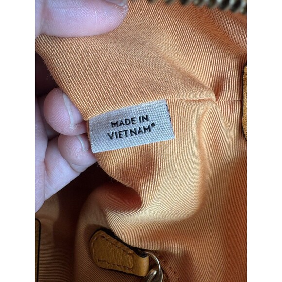 Auth COACH SMALL KELSEY SATCHEL IN PEBBLE LEATHER (F36675) MUSTARD Crossbody Bag - Picture 10 of 10